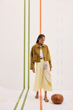 Dorothee Schumacher Suede jacket greenish brown