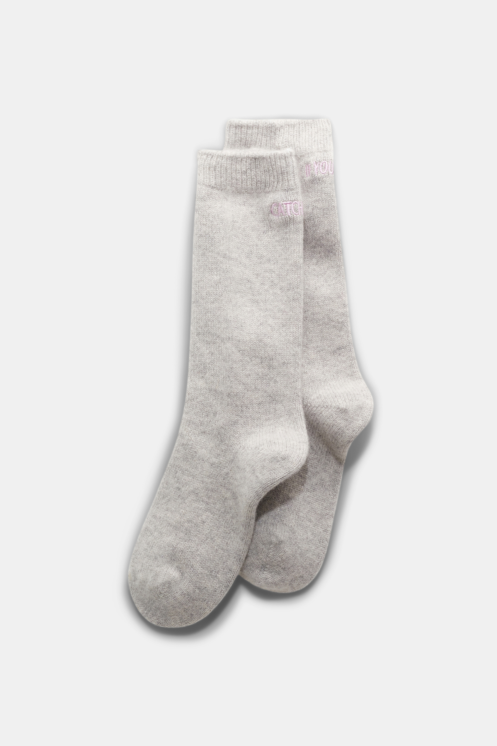 Dorothee Schumacher CASHMERE SOCKS light heather grey