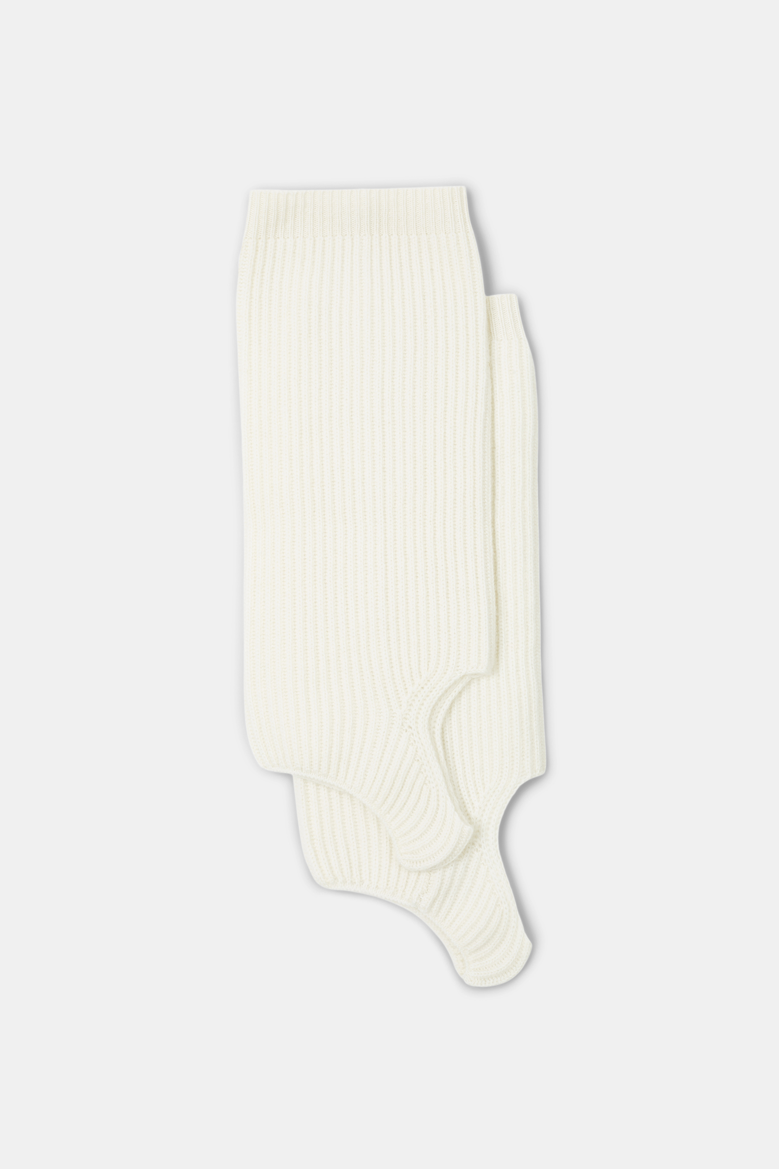 CASHMERE COZYNESS legwarmers Dorothee Schumacher LEGWARMERS AUS KASCHMIR camellia white