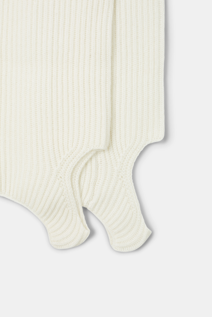 CASHMERE COZYNESS legwarmers Dorothee Schumacher LEGWARMERS AUS KASCHMIR camellia white