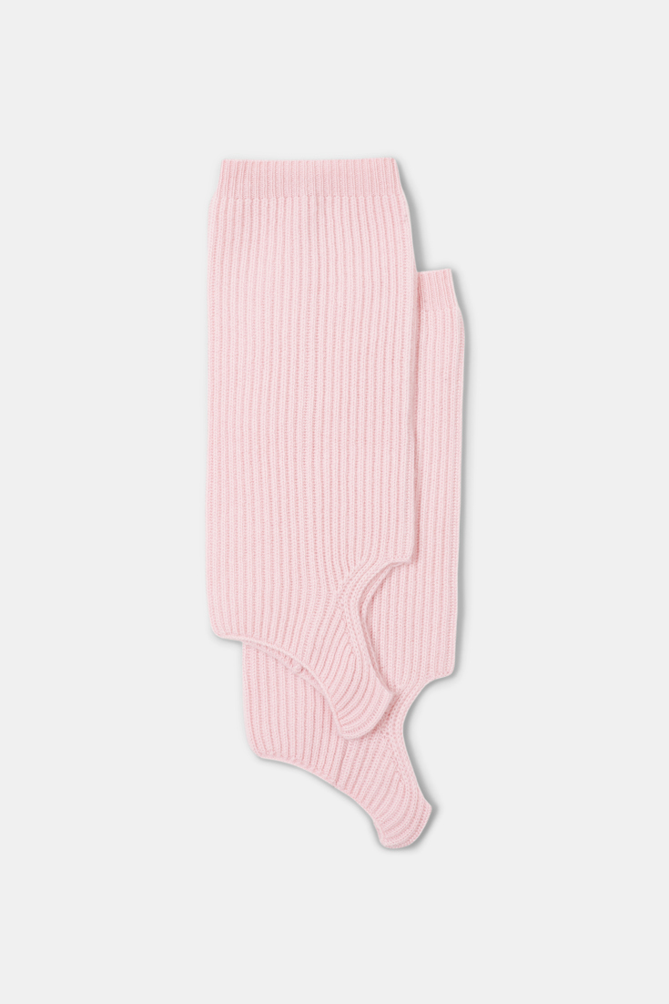 CASHMERE COZYNESS legwarmers Dorothee Schumacher LEGWARMERS AUS KASCHMIR light rose