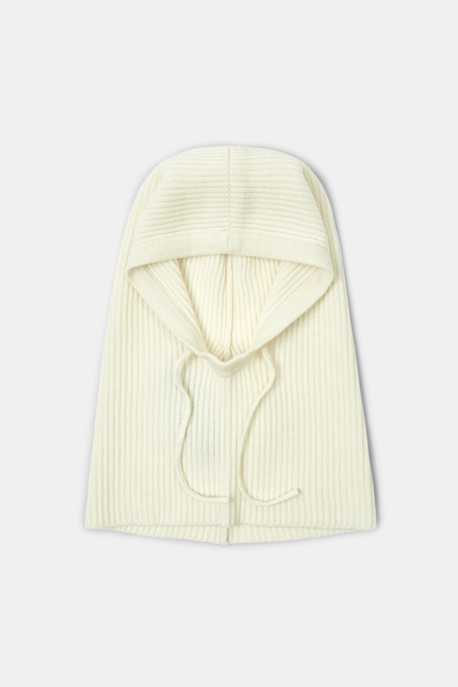 CASHMERE COZYNESS hood Dorothee Schumacher HOOD AUS KASCHMIR camellia white