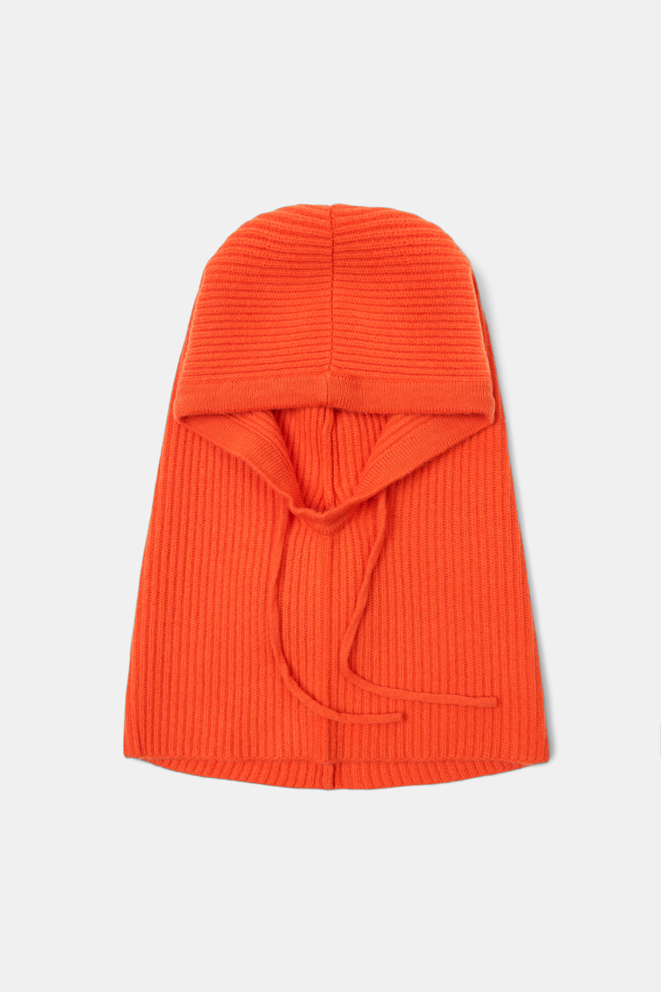 Dorothee Schumacher HOOD AUS KASCHMIR impulsive orange