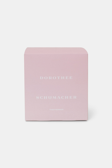 Dorothee Schumacher LARGE SCENTED SOY WAX CANDLE WITH WOODEN LID soft rose