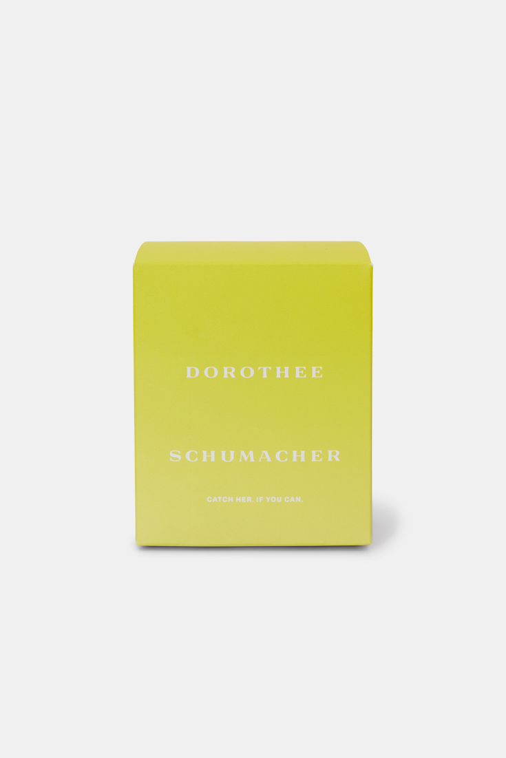 Dorothee Schumacher DUFTKERZE AUS SOJAWACHS MIT HOLZDECKEL soft yellow
