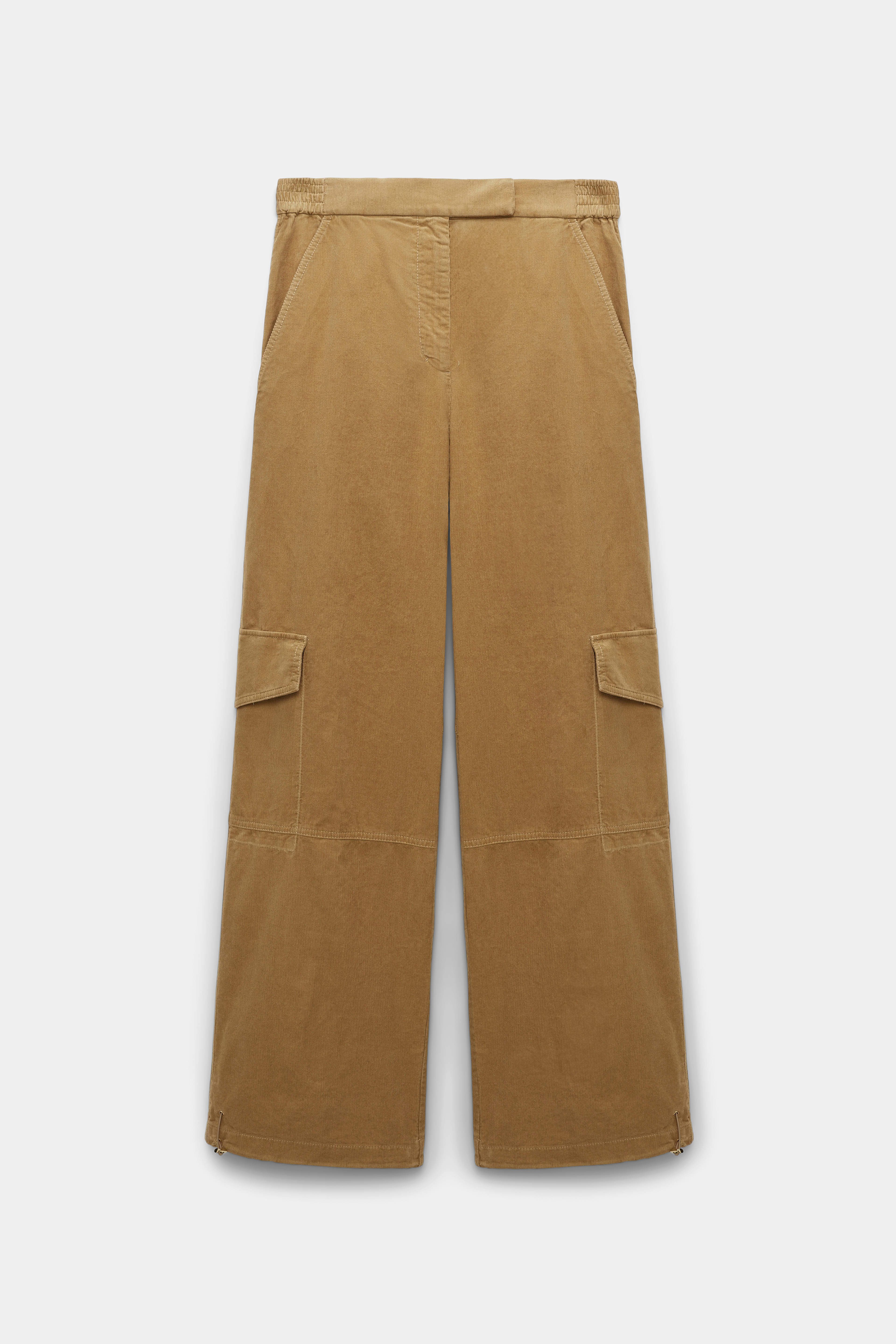 Dorothee Schumacher Cargo Pants aus Cord dusty camel