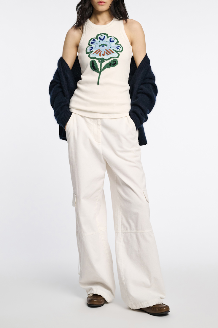 Dorothee Schumacher Wool-cashmere V-neck cardigan true navy