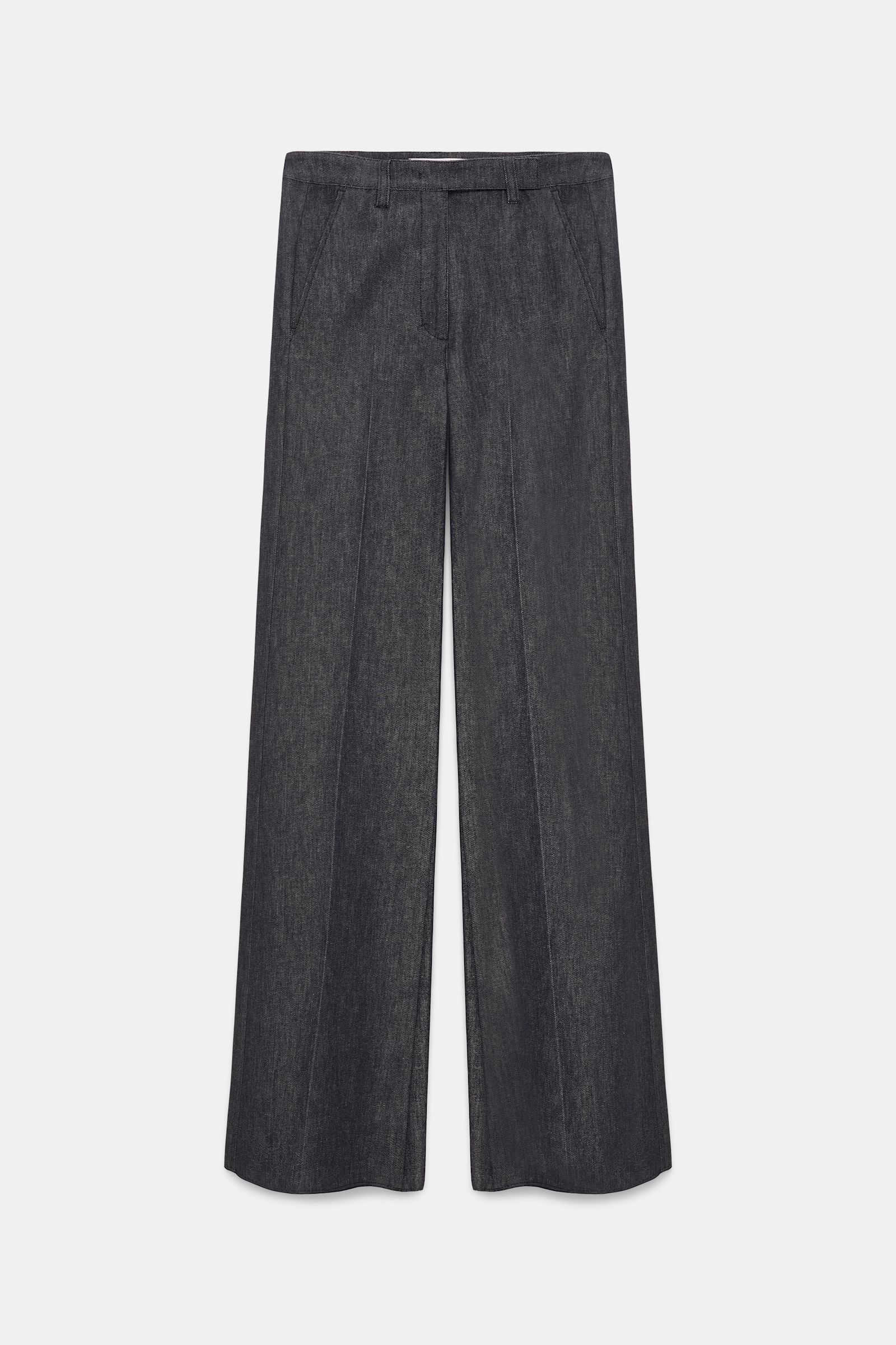 Dorothee Schumacher Tailored denim wide leg pants blue denim
