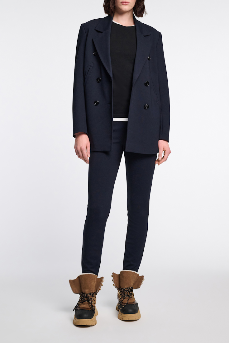 Dorothee Schumacher Punto Milano blazer dark navy