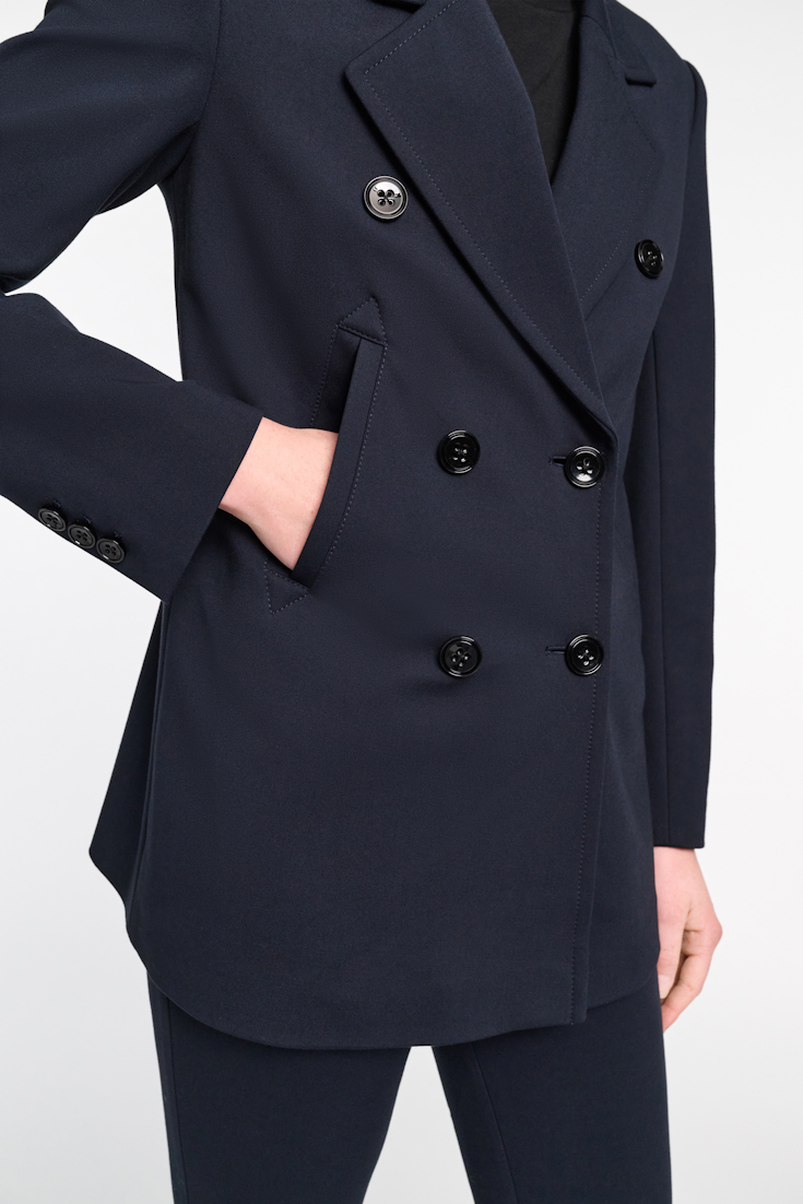 Dorothee Schumacher Punto Milano blazer dark navy