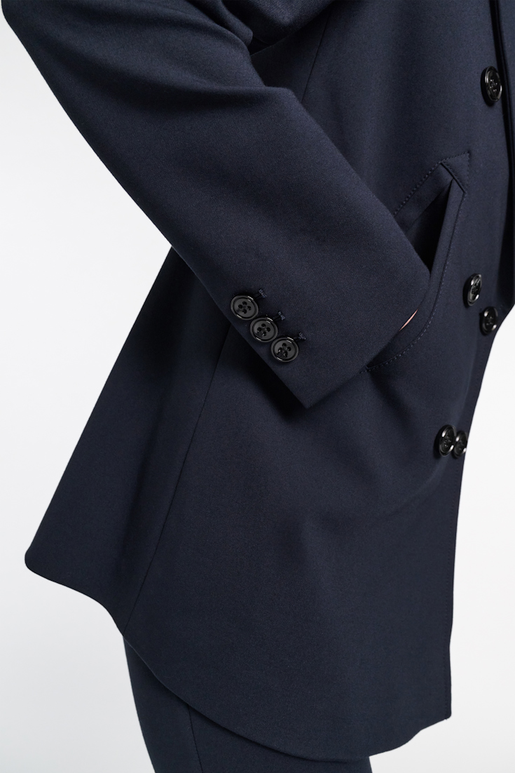 Dorothee Schumacher Punto Milano blazer dark navy