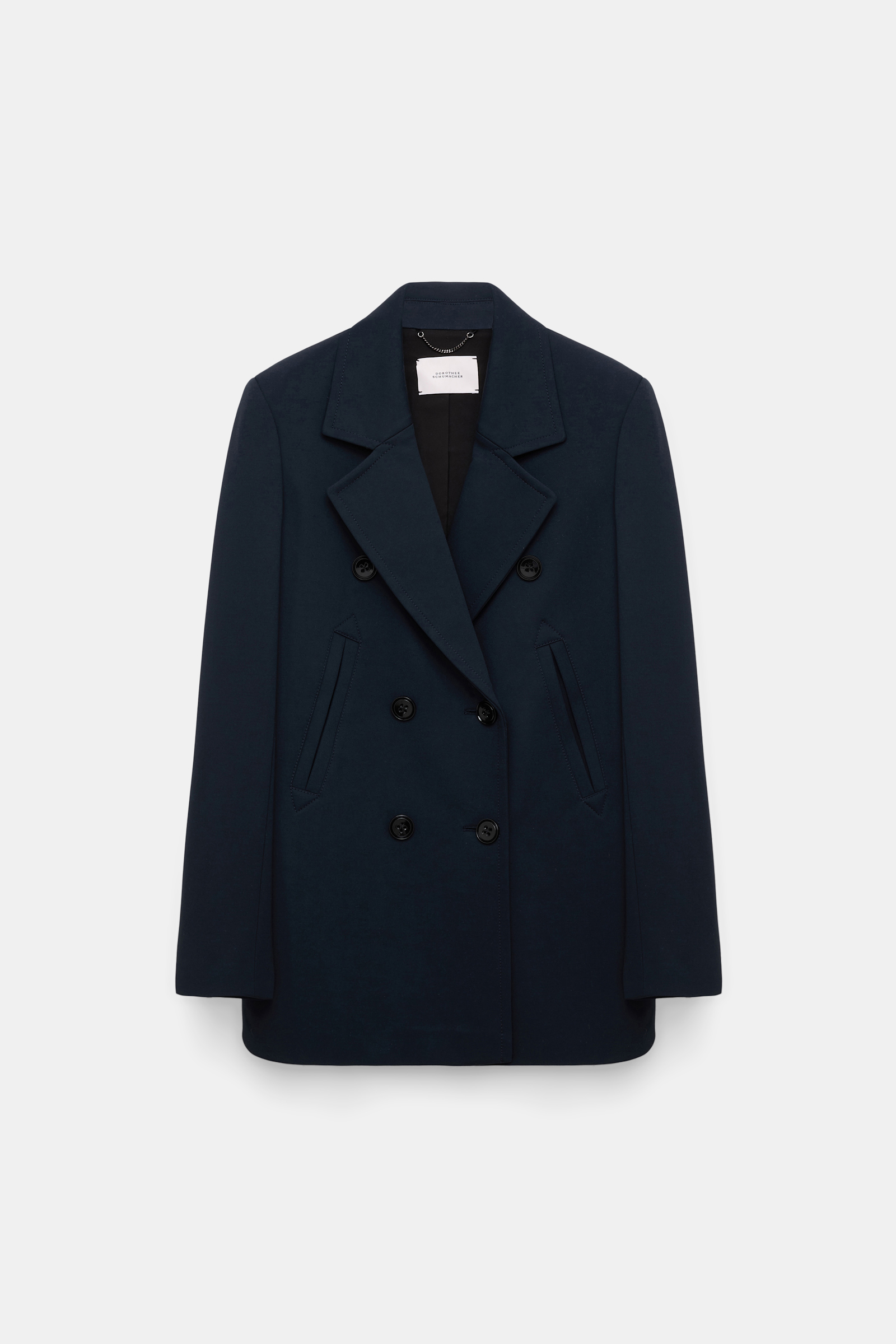 Dorothee Schumacher Punto Milano blazer dark navy