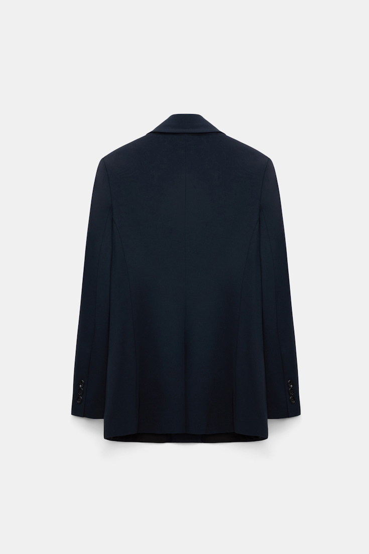 Dorothee Schumacher Punto Milano blazer dark navy