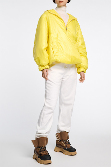 Dorothee Schumacher Nylon Hoodie yellow