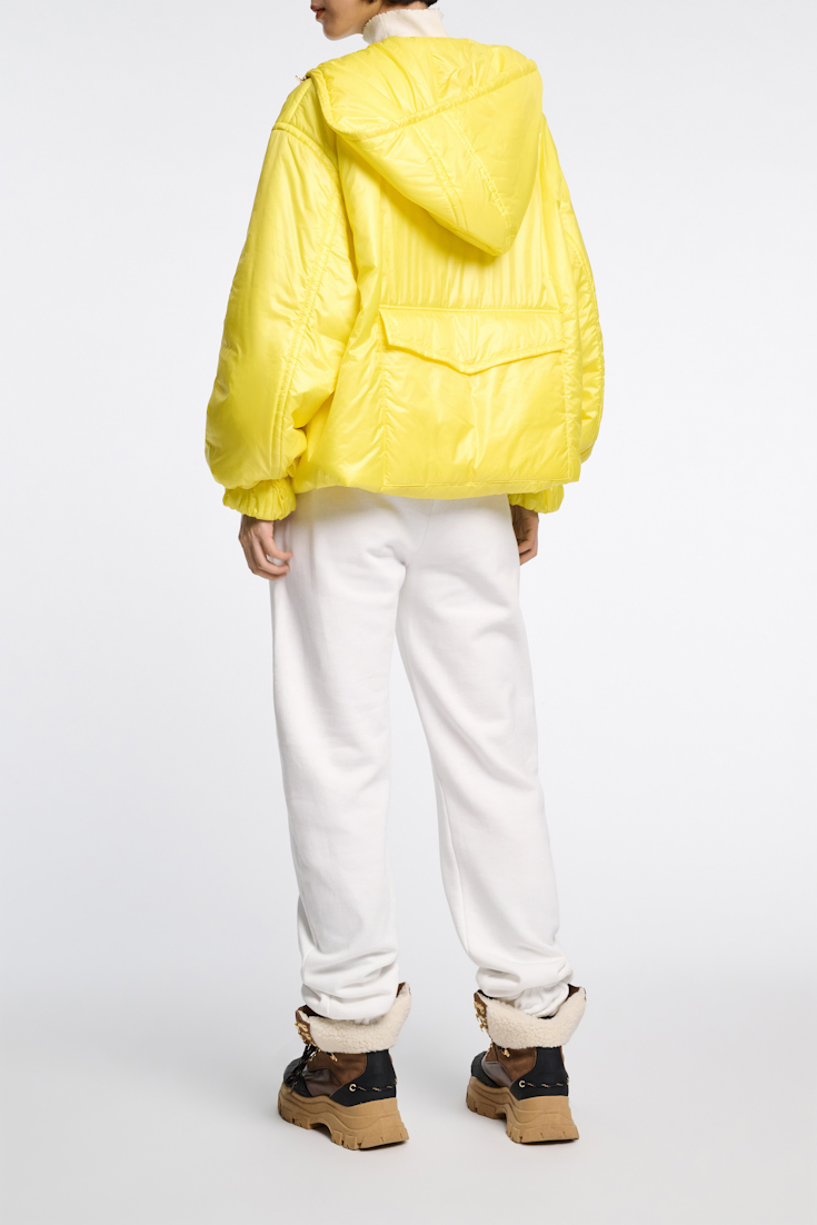 Dorothee Schumacher Nylon Hoodie yellow
