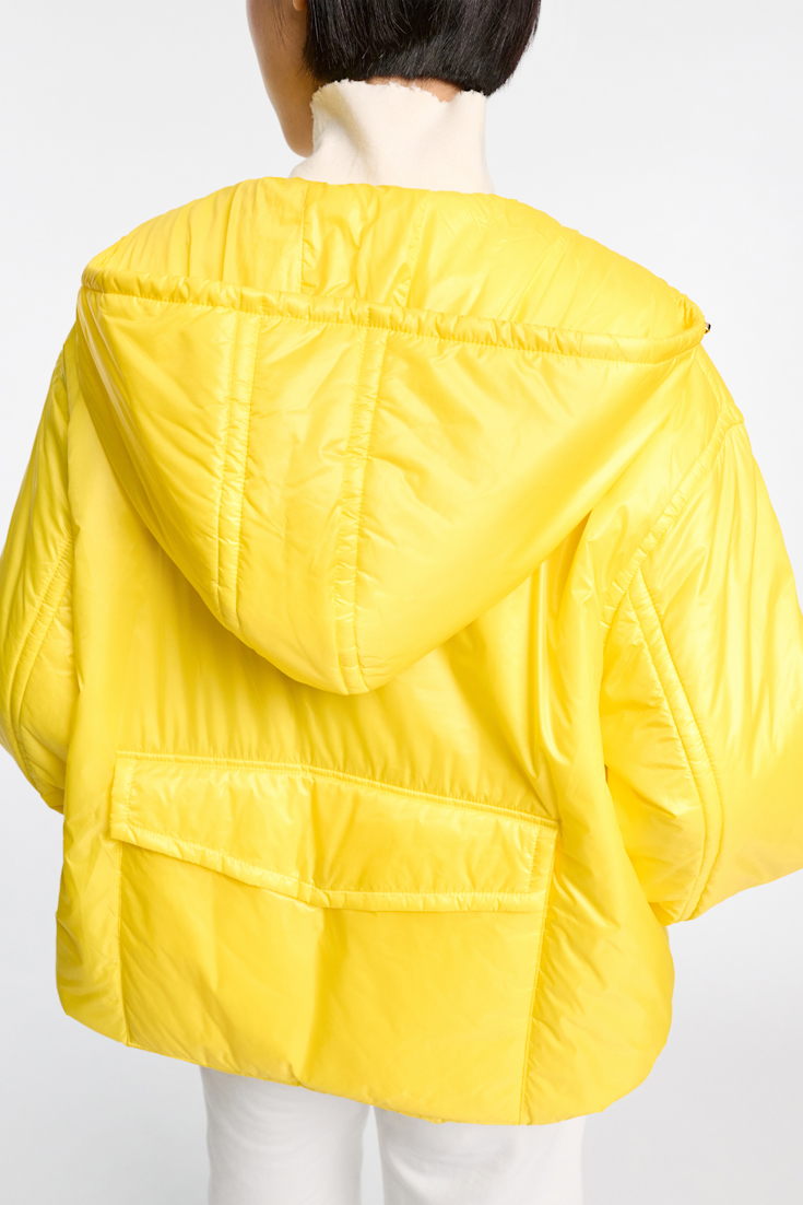Dorothee Schumacher Nylon Hoodie yellow