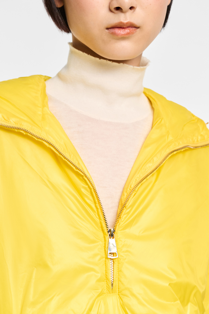 Dorothee Schumacher Nylon Hoodie yellow