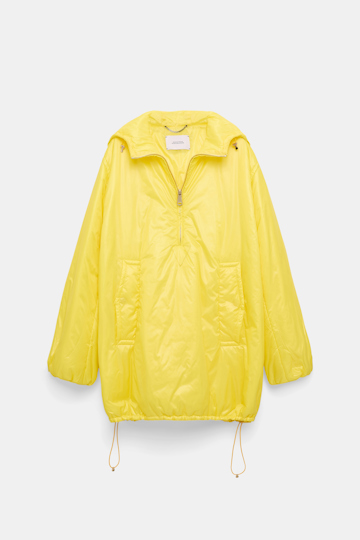 Dorothee Schumacher Nylon Hoodie yellow