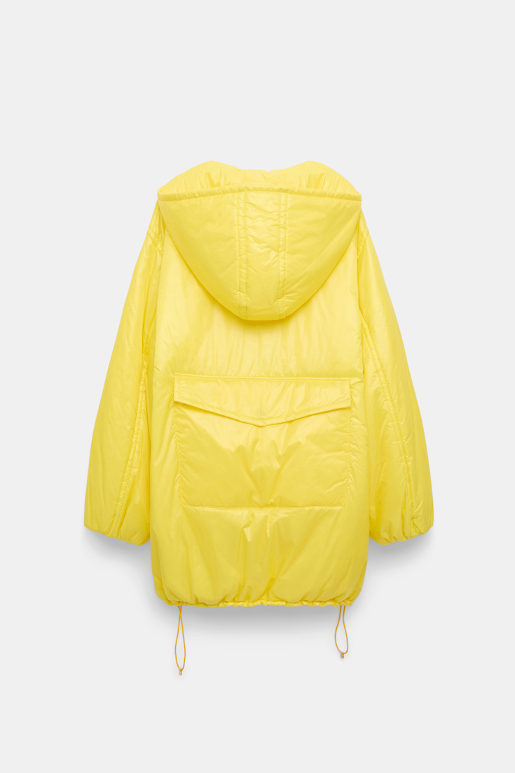 Dorothee Schumacher Nylon Hoodie yellow