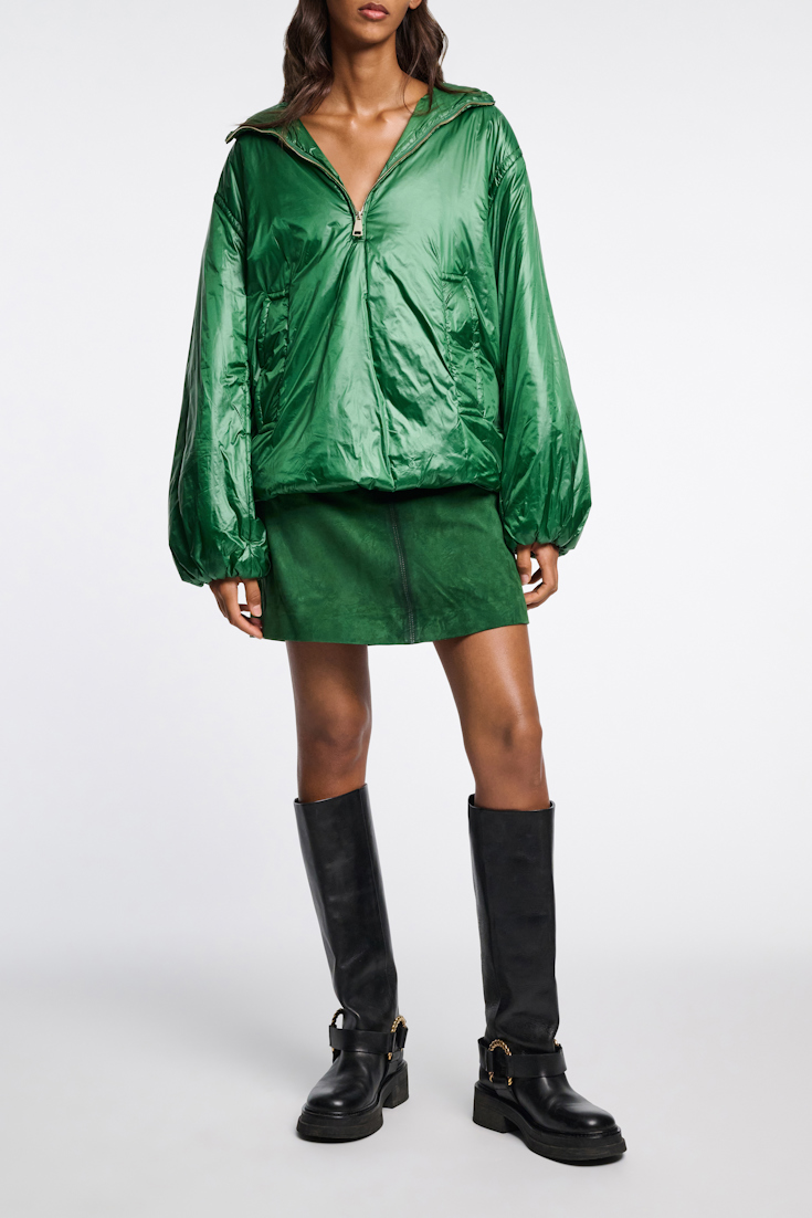 Dorothee Schumacher Nylon Hoodie gras green