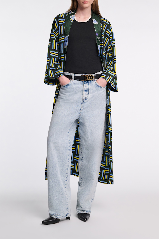 GRAPHIC PATCH I coat