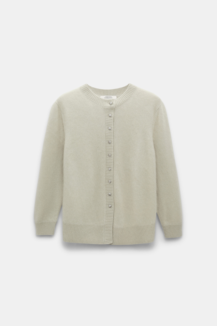 Dorothee Schumacher Cardigan aus Merino-Kaschmir Mix light mint