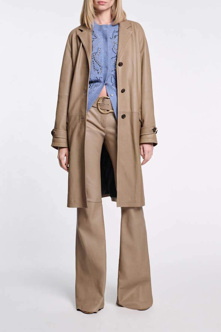 Dorothee Schumacher Cardigan mit Hotfix-Embellishment medium denim blue