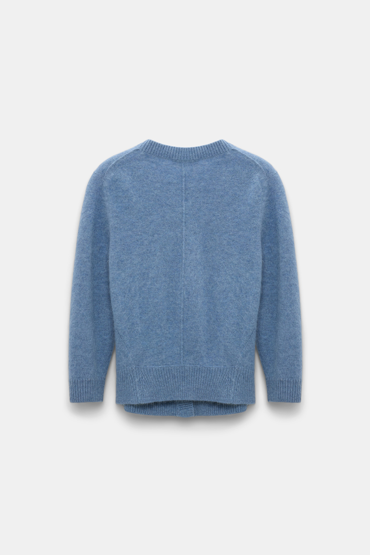 Dorothee Schumacher Cardigan mit Hotfix-Embellishment medium denim blue