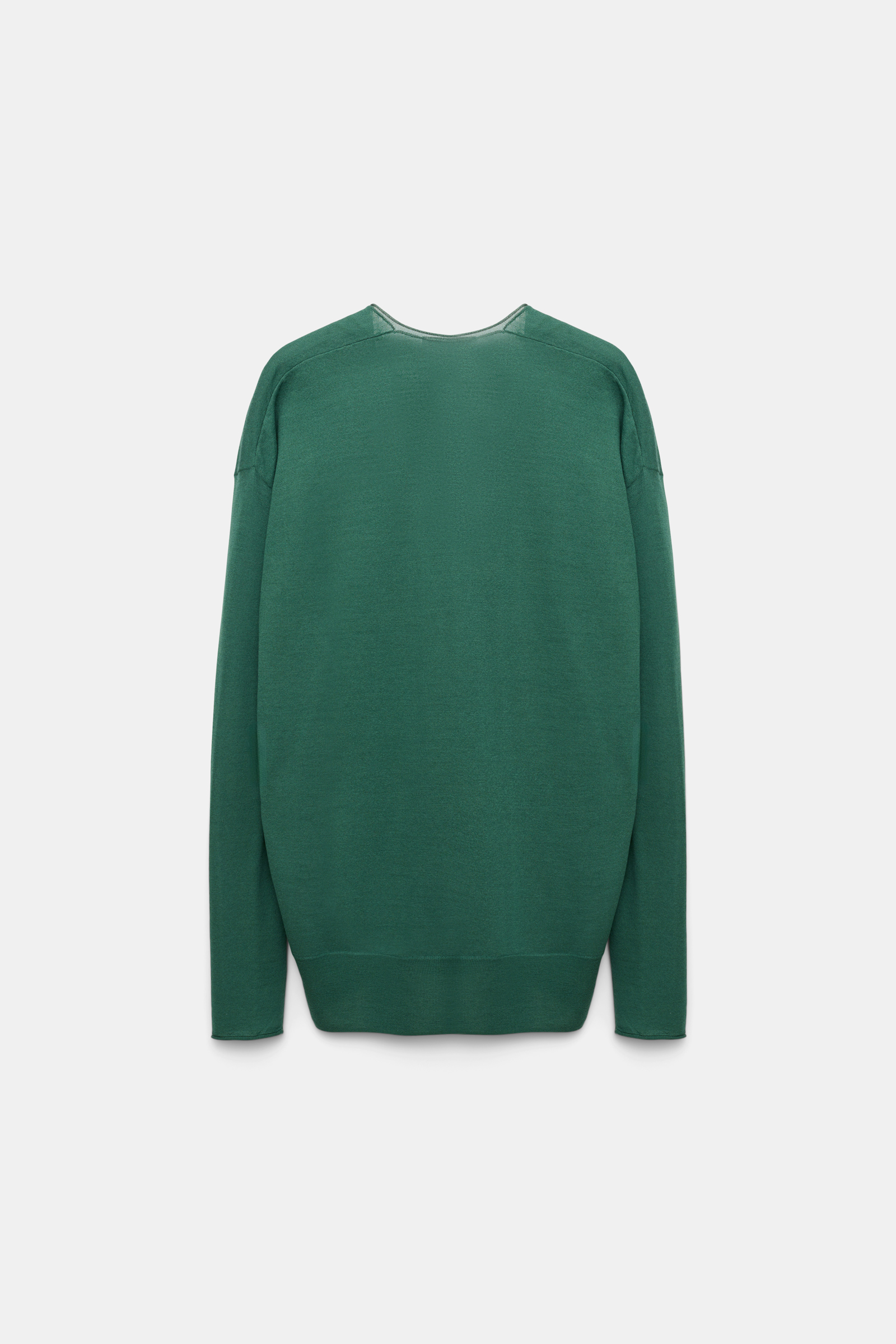 Dorothee Schumacher Pullover mit transparentem Garn-Detail jade