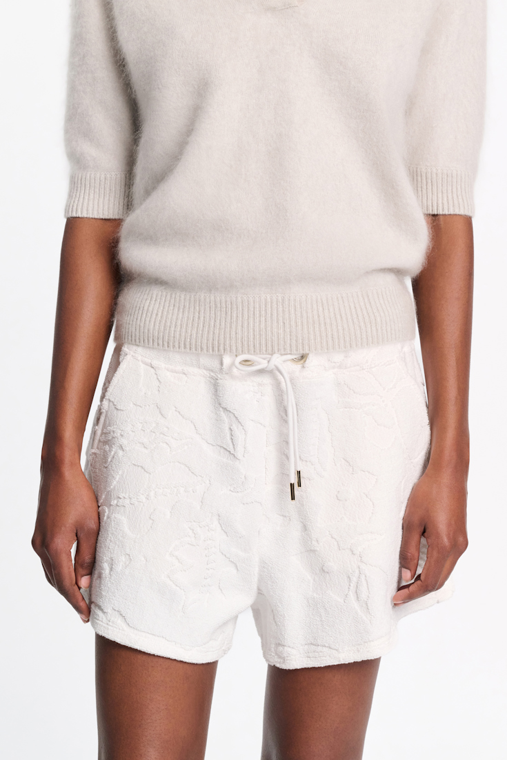 Dorothee Schumacher Shorts mit floralem Muster camellia white