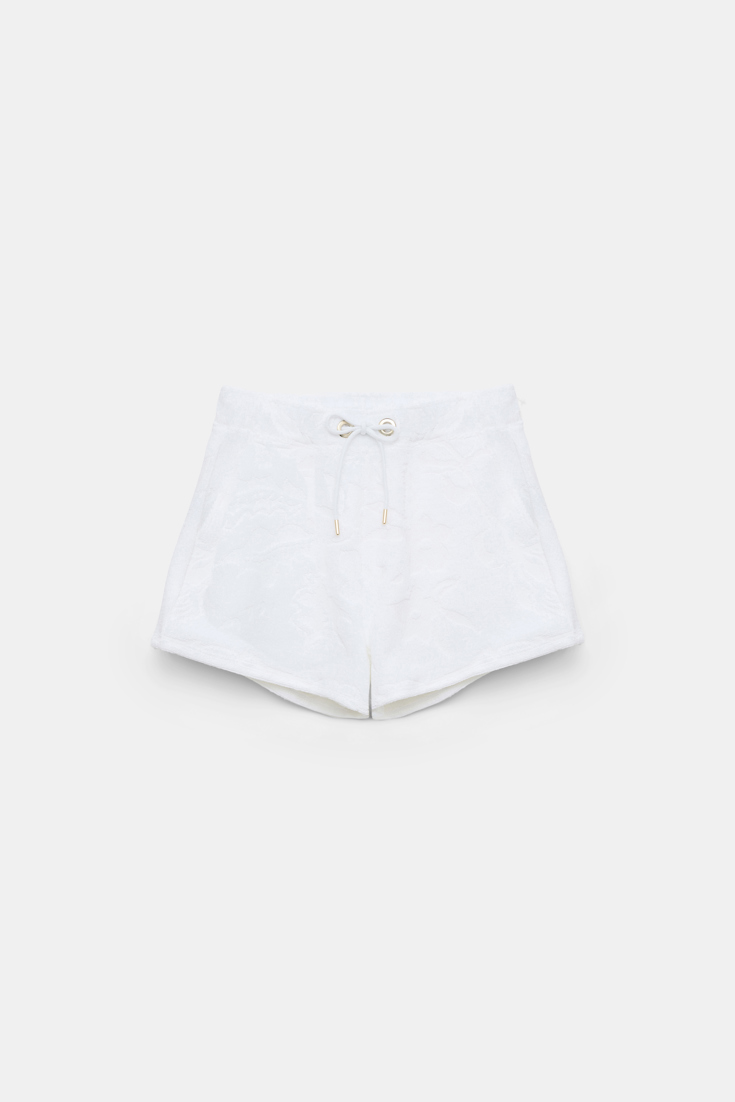 Dorothee Schumacher Shorts mit floralem Muster camellia white