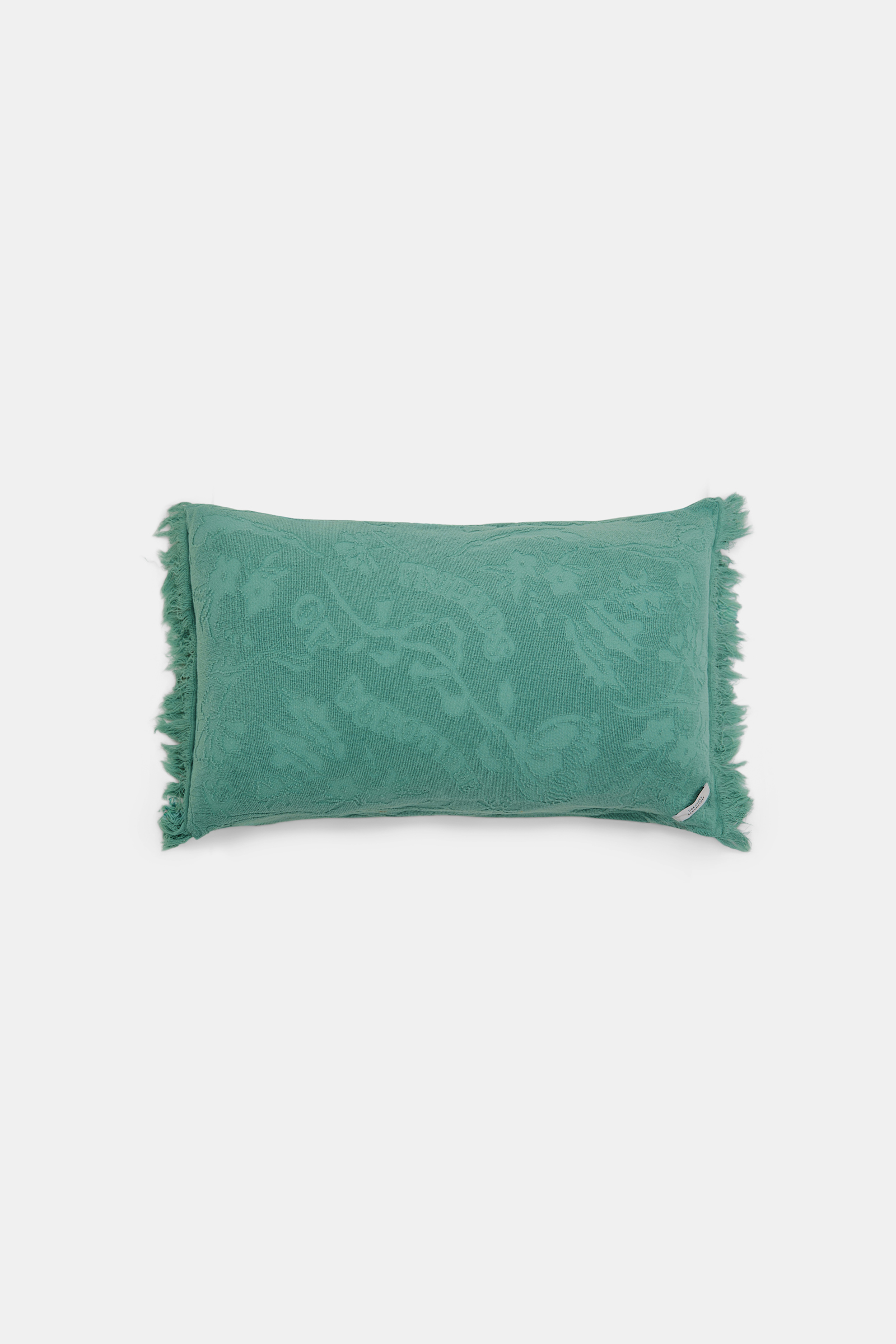 Dorothee Schumacher Kissen mit floralem Muster jade