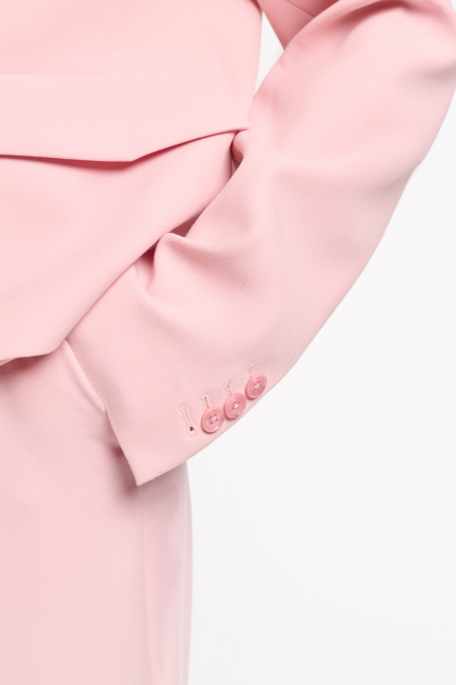 Dorothee Schumacher Cropped Blazer pink rose