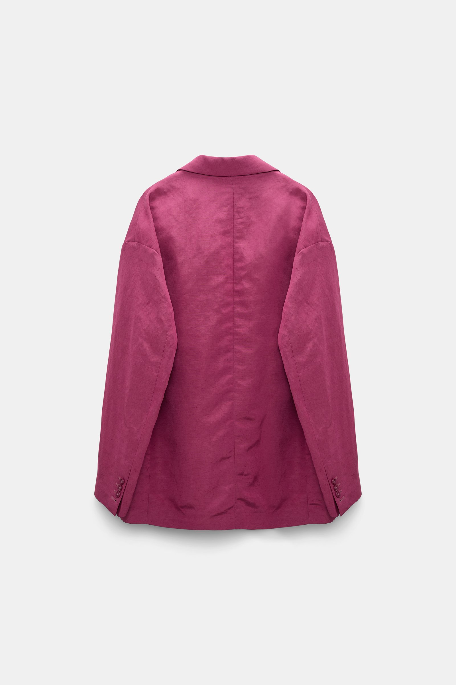 Dorothee Schumacher Blazer mit asymmetrischem Reverskragen berry