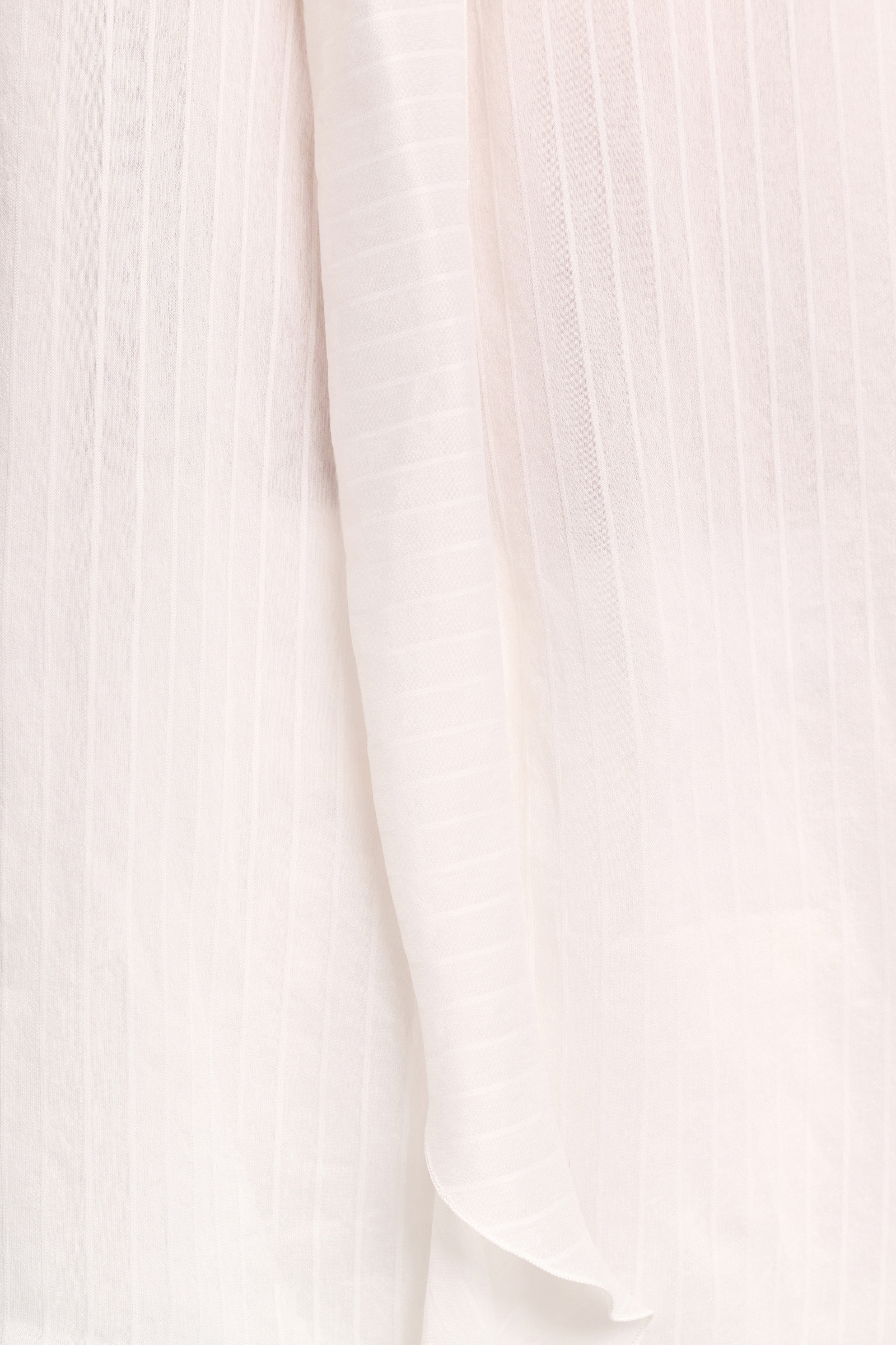 Dorothee Schumacher Bluse mit Volant-Details pure white