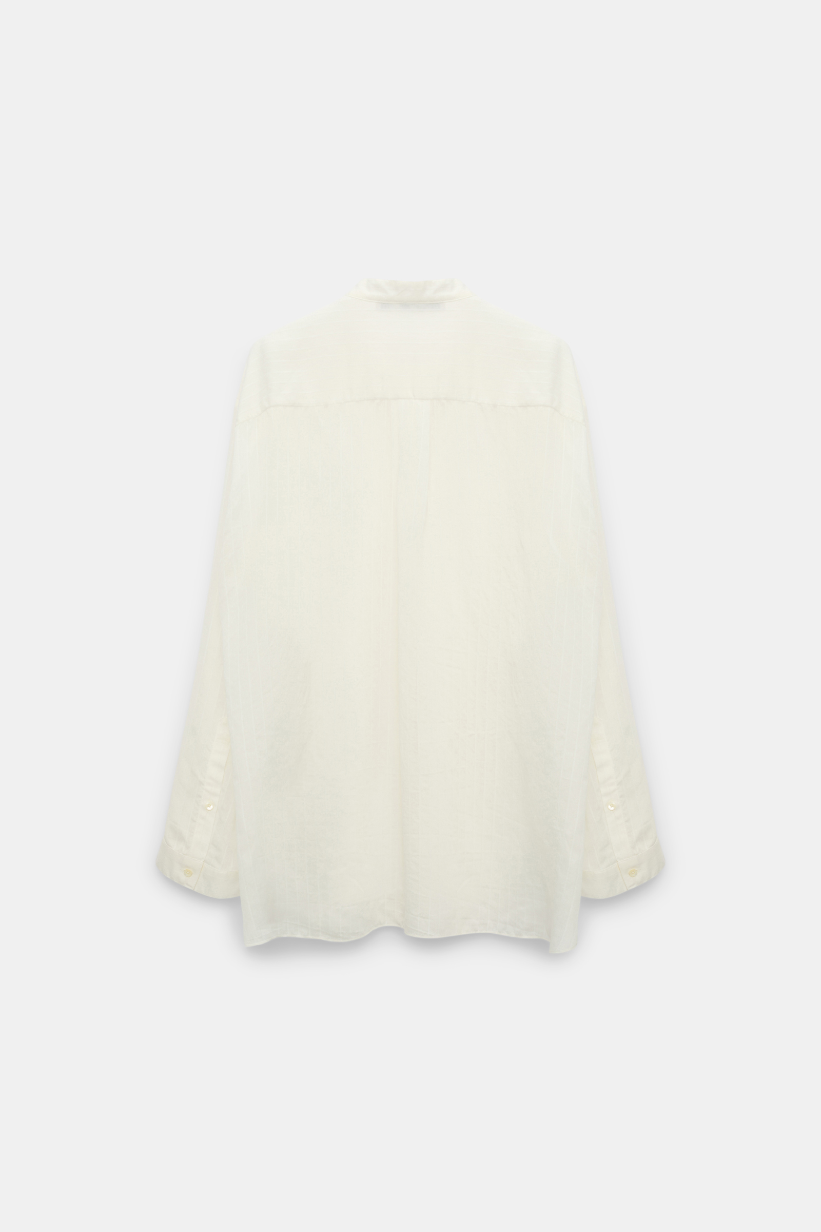 Dorothee Schumacher Bluse mit Volant-Details pure white