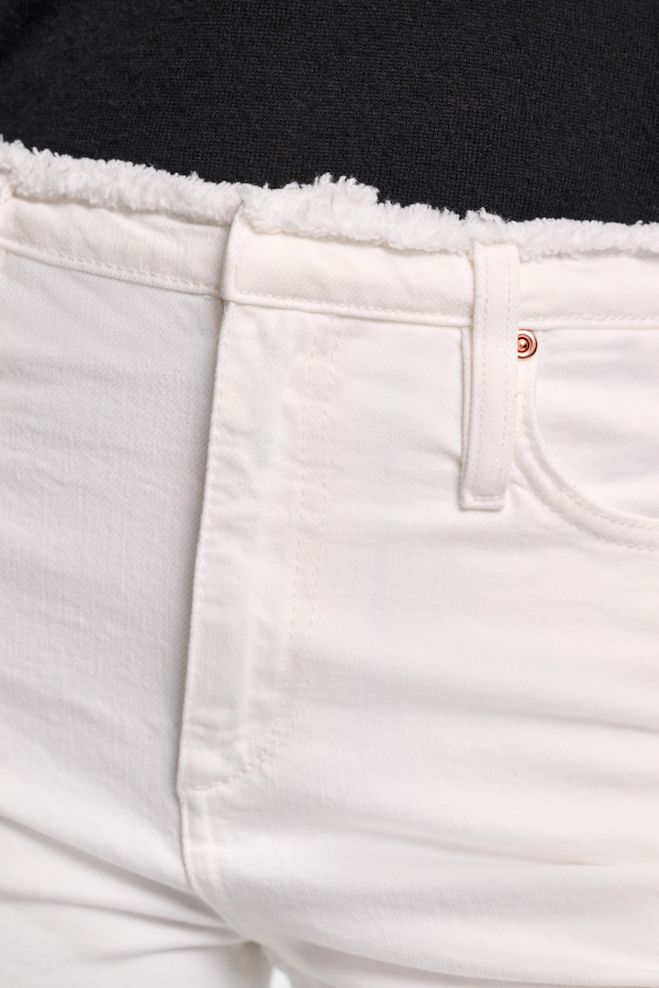 Dorothee Schumacher Caprihose aus Denim pure white