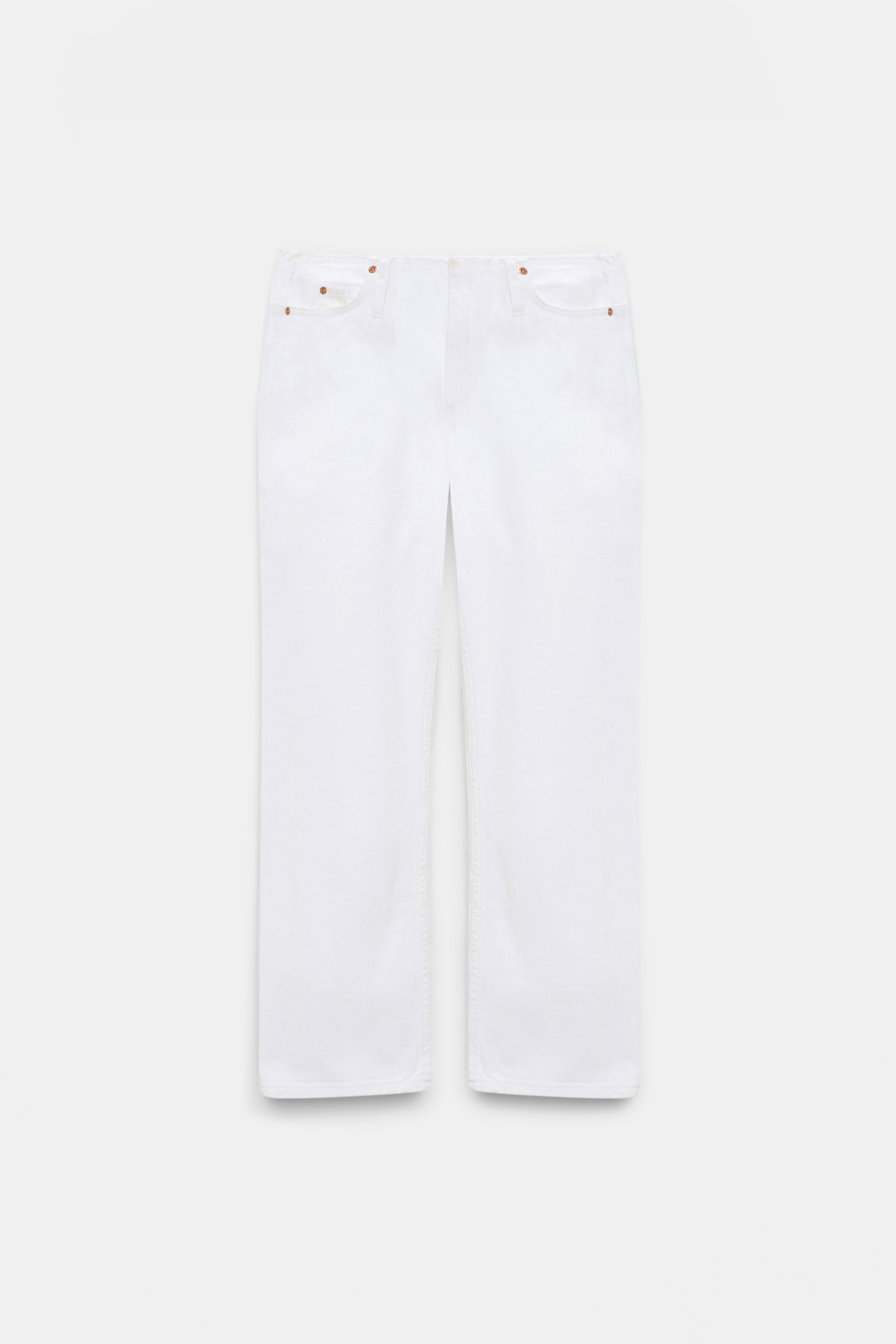 Dorothee Schumacher Caprihose aus Denim pure white