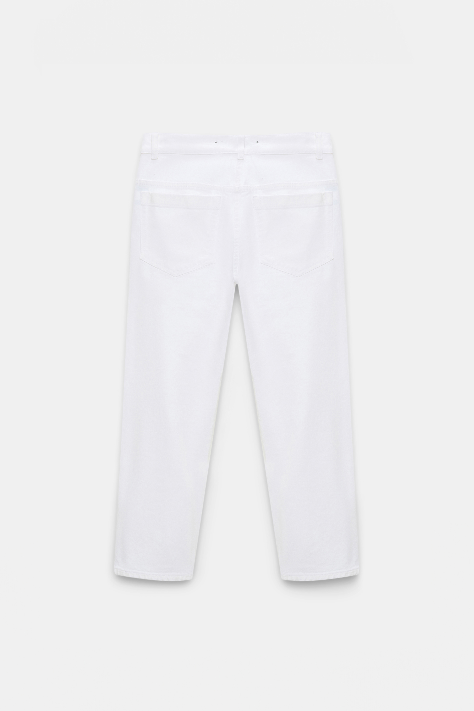 Dorothee Schumacher Caprihose aus Denim pure white