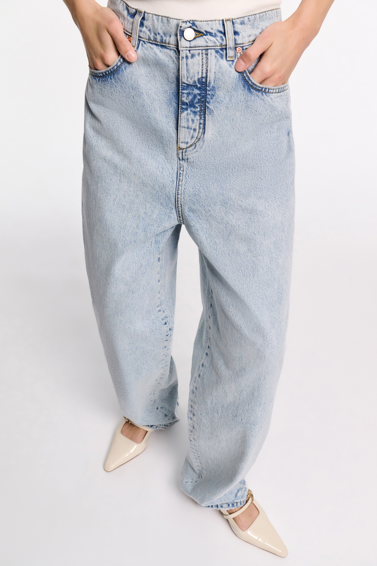 Dorothee Schumacher Baggy Jeans stone blue