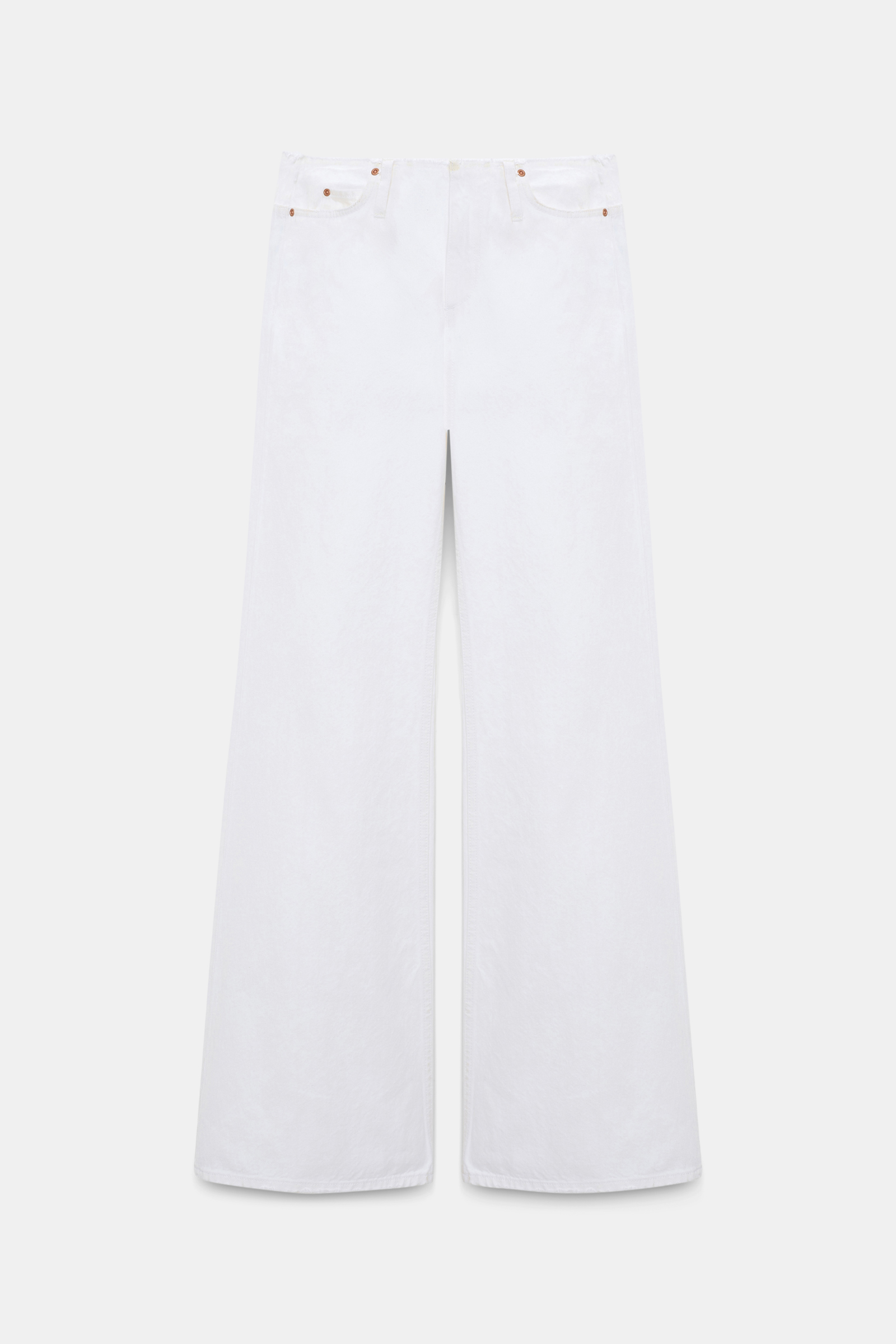 Dorothee Schumacher Jeans mit weitem Bein pure white