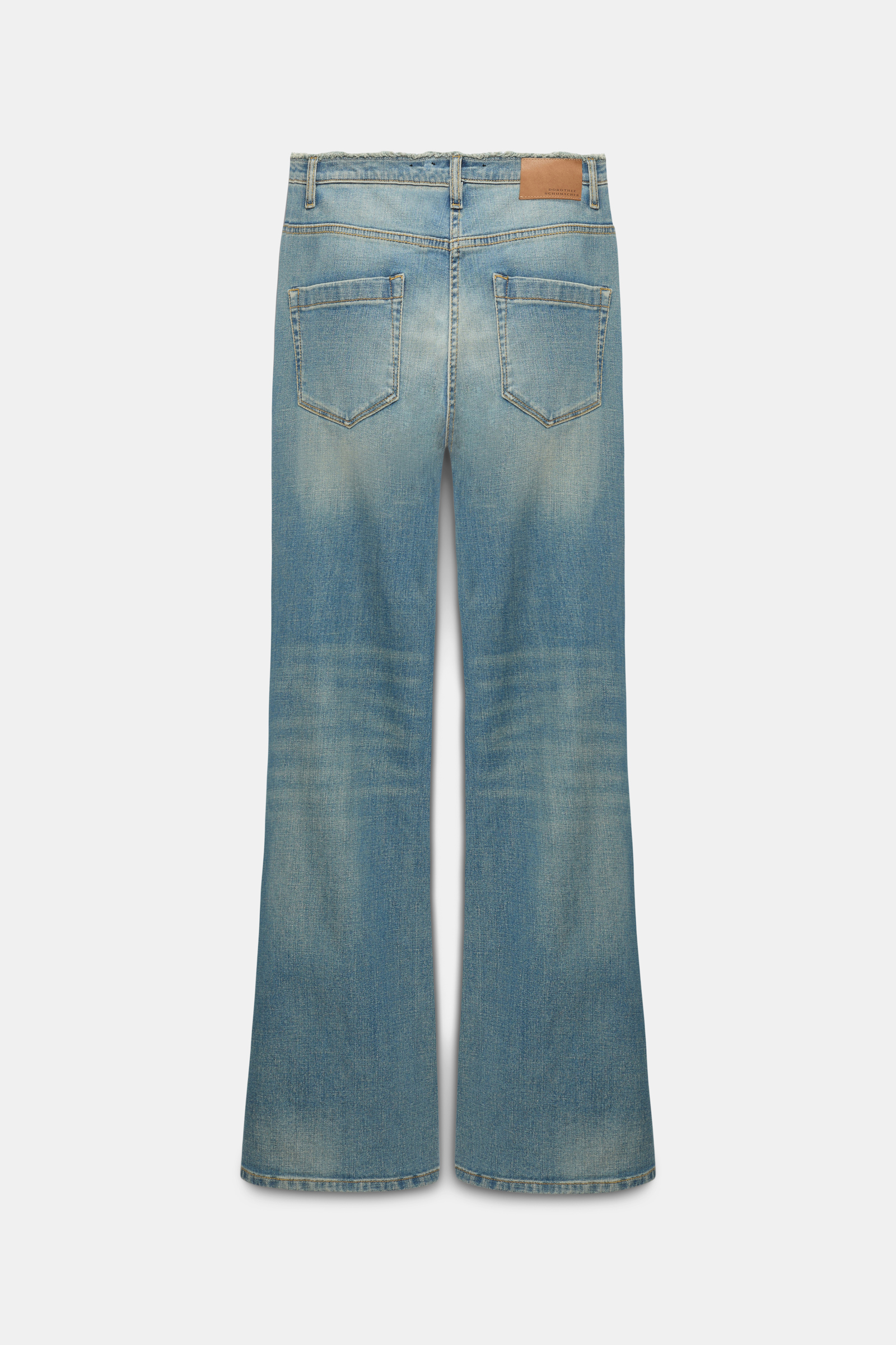 Dorothee Schumacher Jeans mit weitem Bein vintage blue