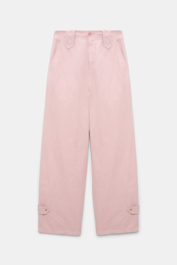 Dorothee Schumacher Hose mit leichtem O-shape milky rose