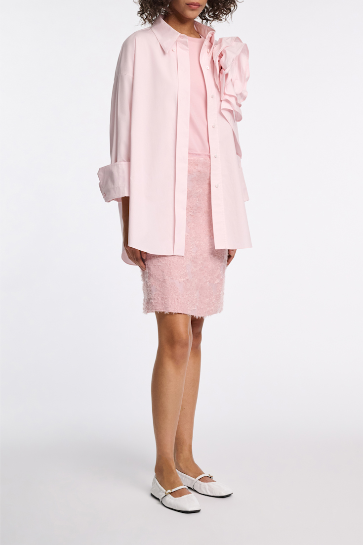 Dorothee Schumacher Paillettenrock milky rose