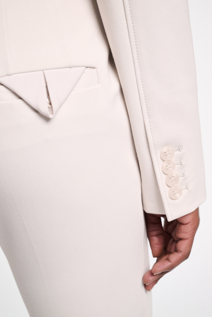 Dorothee Schumacher Blazer aus Punto Milano shadow white