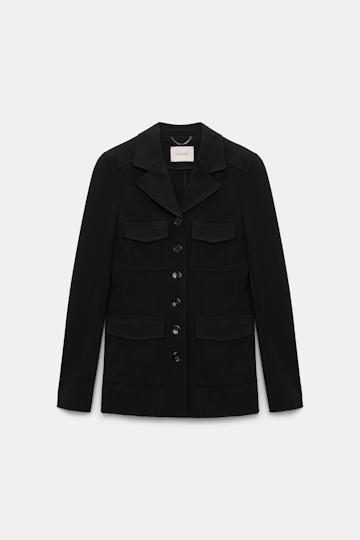 Dorothee Schumacher Blazer aus Punto Milano pure black