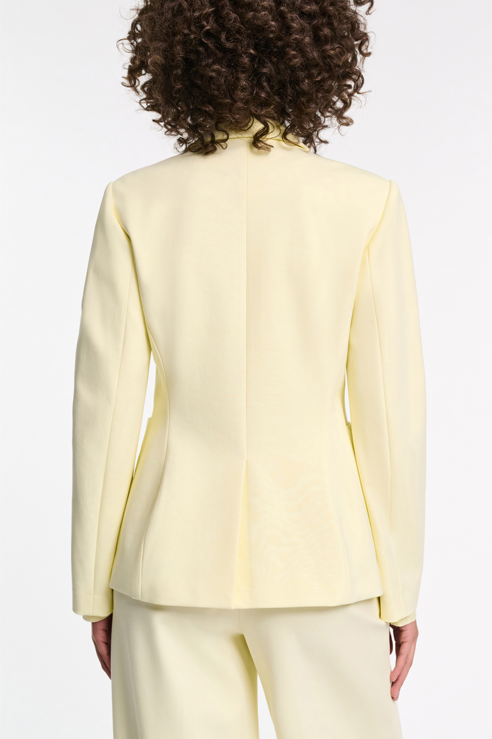 Dorothee Schumacher Blazer aus Punto Milano light lemon