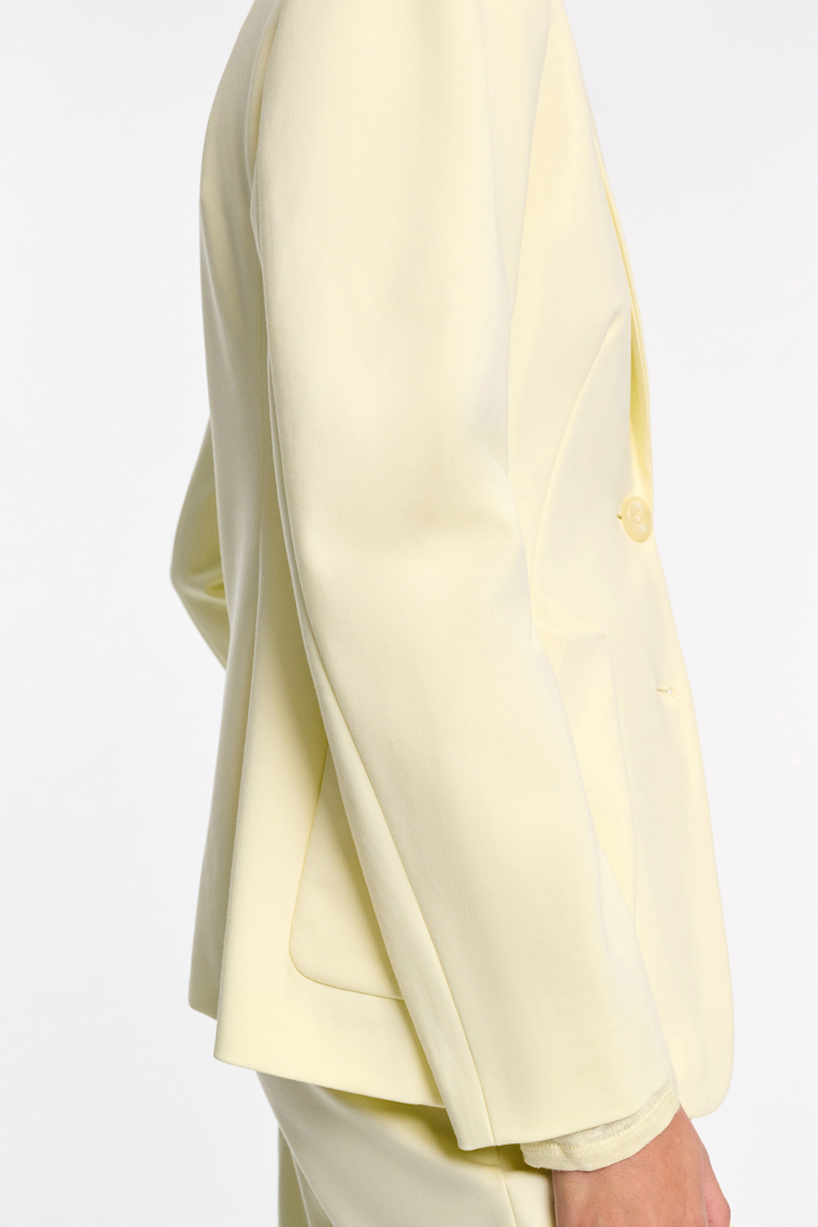 Dorothee Schumacher Blazer aus Punto Milano light lemon