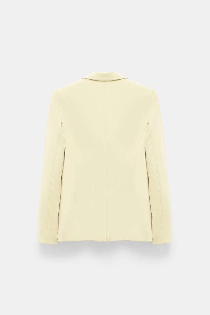 Dorothee Schumacher Blazer aus Punto Milano light lemon
