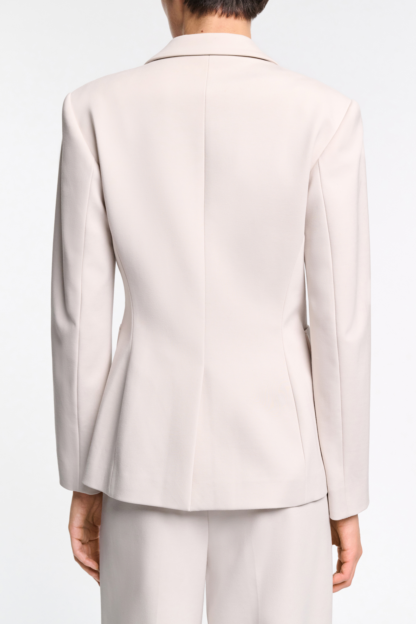 Dorothee Schumacher Blazer aus Punto Milano shadow white